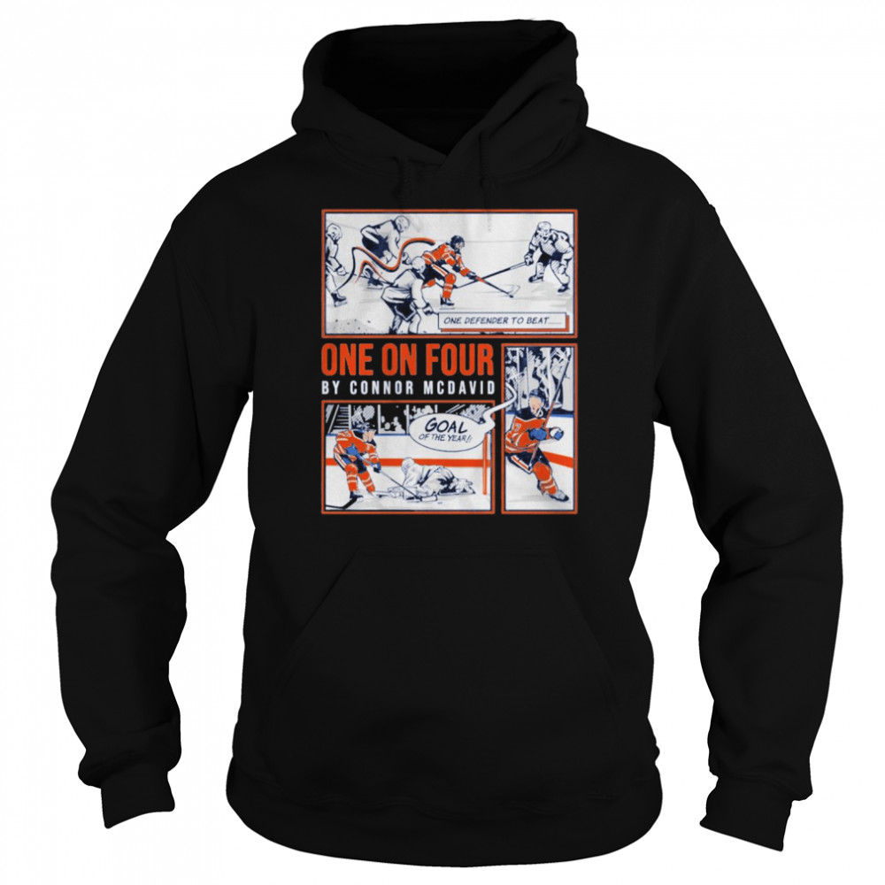 Connor Mcdavid One On Four shirt Unisex Hoodie