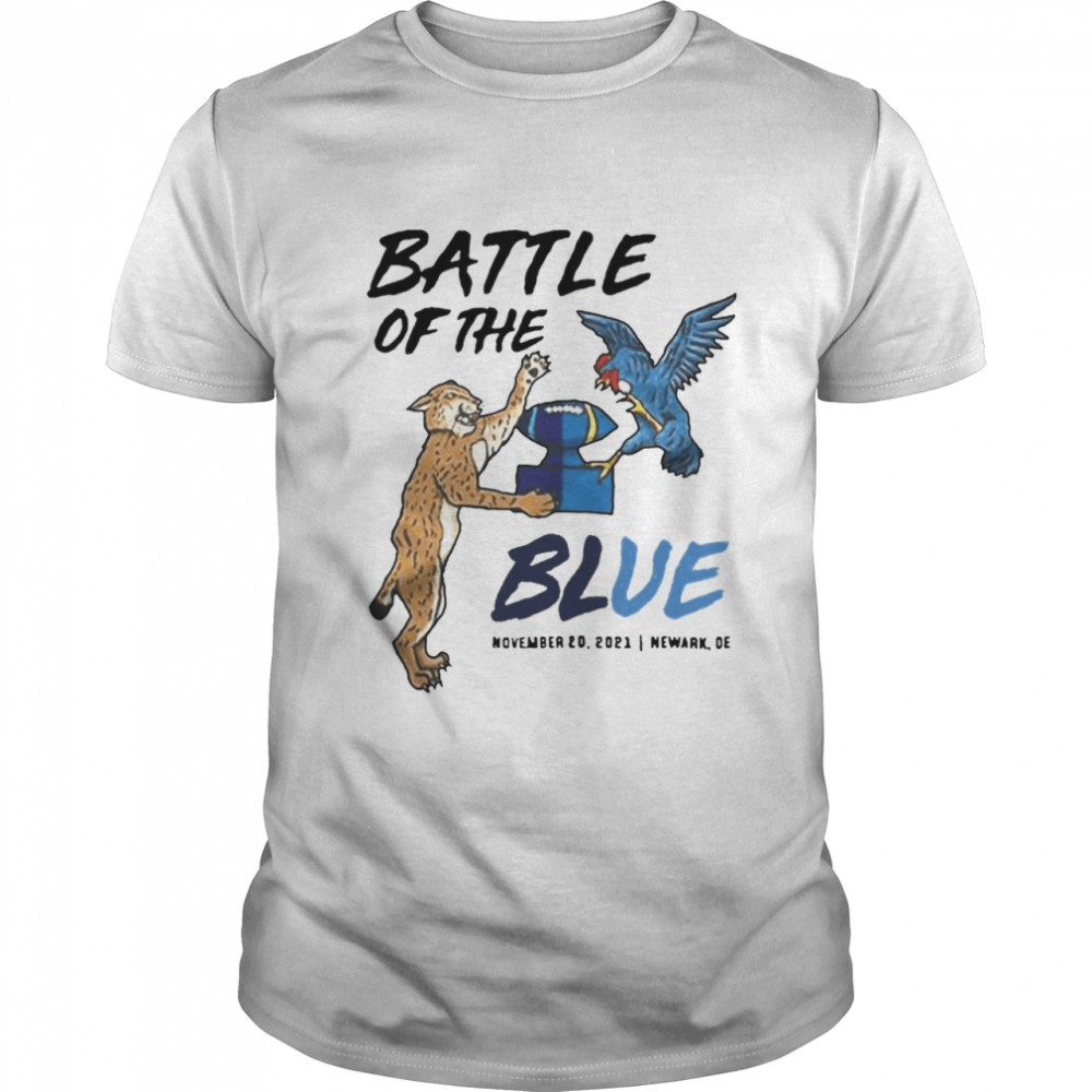 Delaware Vs Villanova Battle Of The Blue November 20 2021 T-shirt