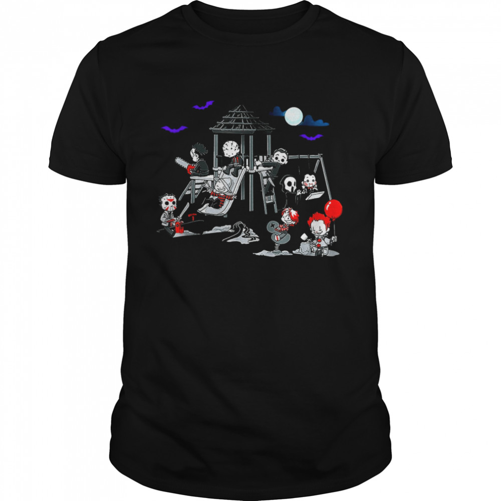 Horror Clubhouse In Park Halloween Costume Shirt