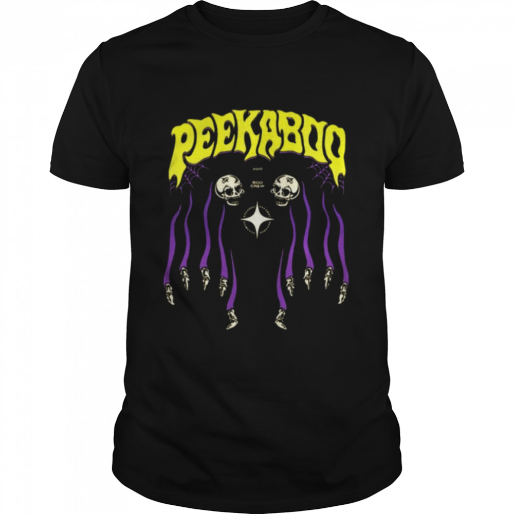 Peekaboo merch boo crew shirt