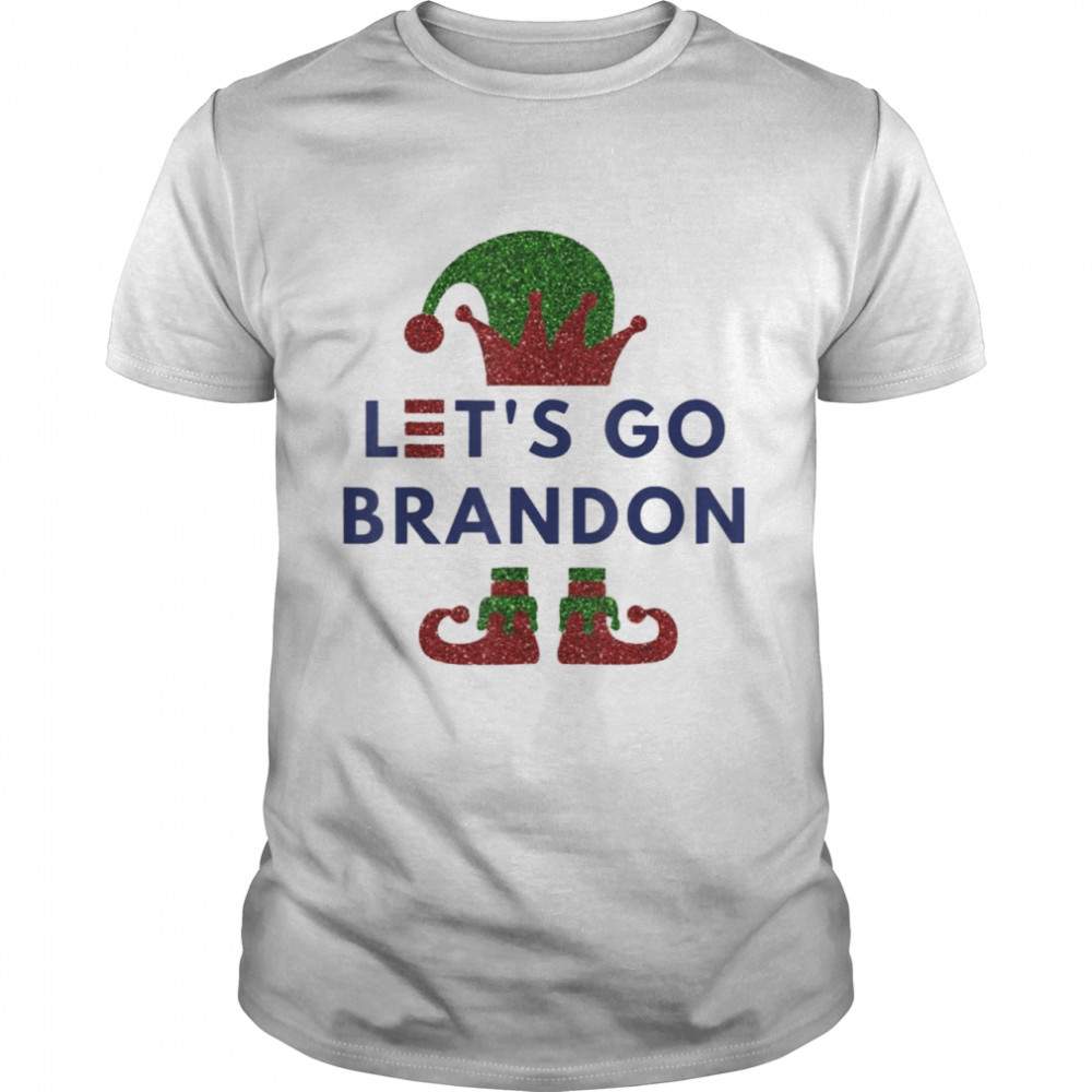 Elf Let’s Go Brandon Costume Cute Elf Christmas 2021 sweater