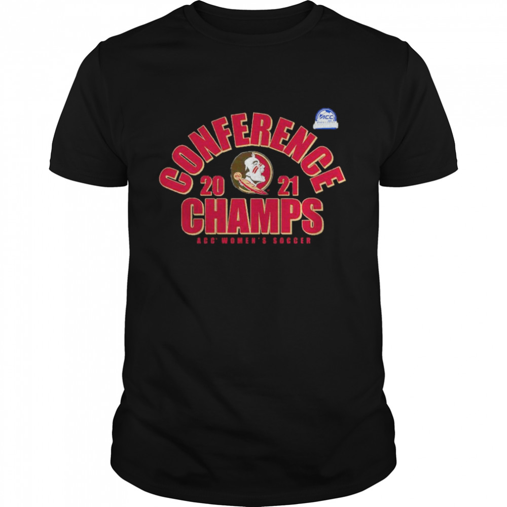 florida State Seminoles 2021 ACC Women’s Soccer Champions shirt