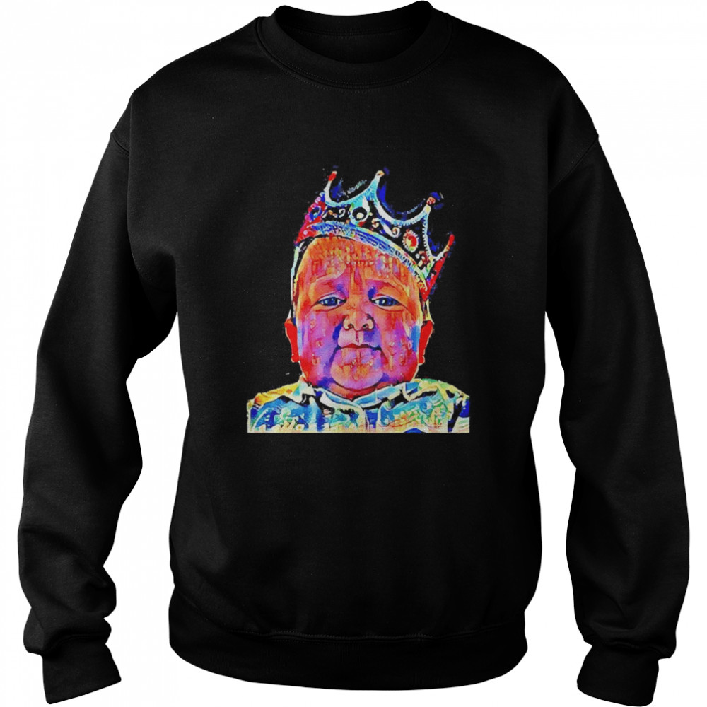 Hasbulla Funny Crown Parody T-shirt Unisex Sweatshirt