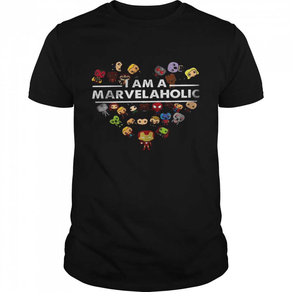 I am a marvelaholic shirt