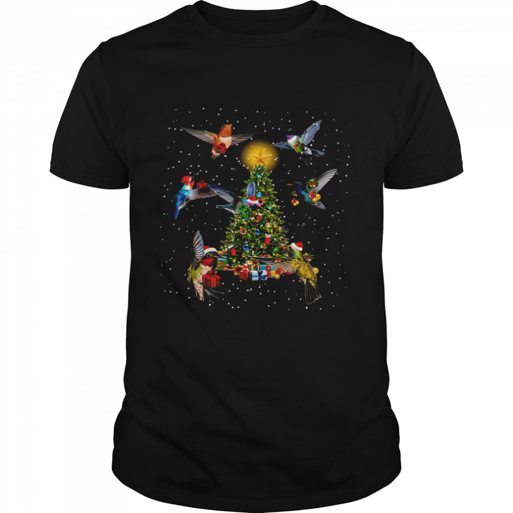 Parrot Merry ChristmasTree Shirt
