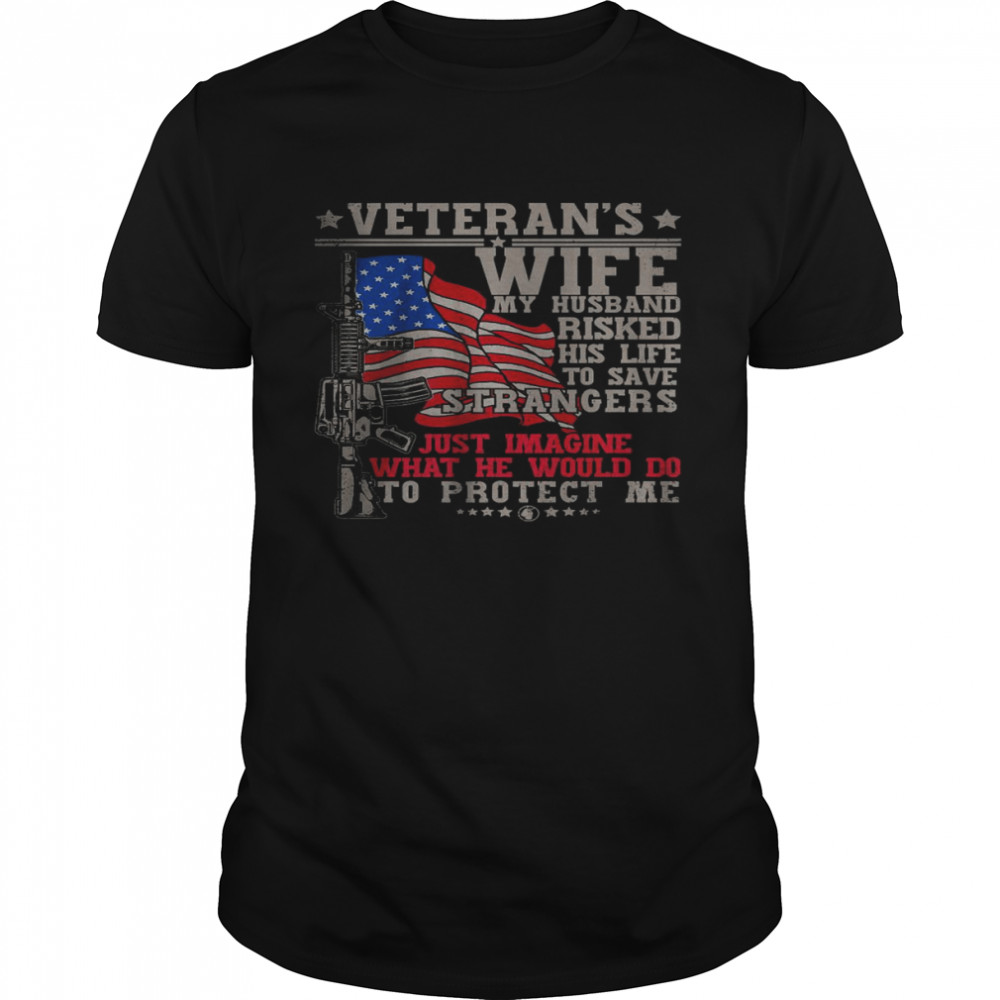 Proud Veteran Wife Veteran of The Army Boots US Soldier Shirt