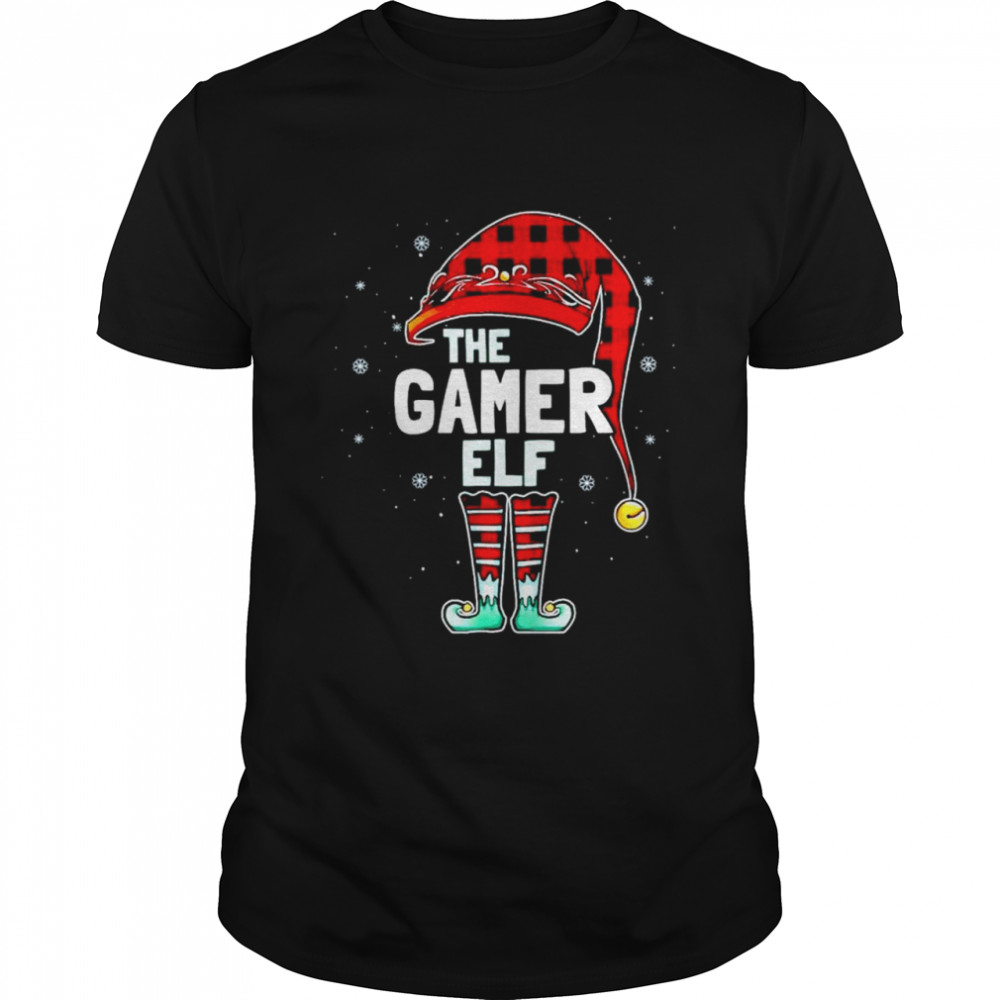 The Gamer Elf Christmas shirt