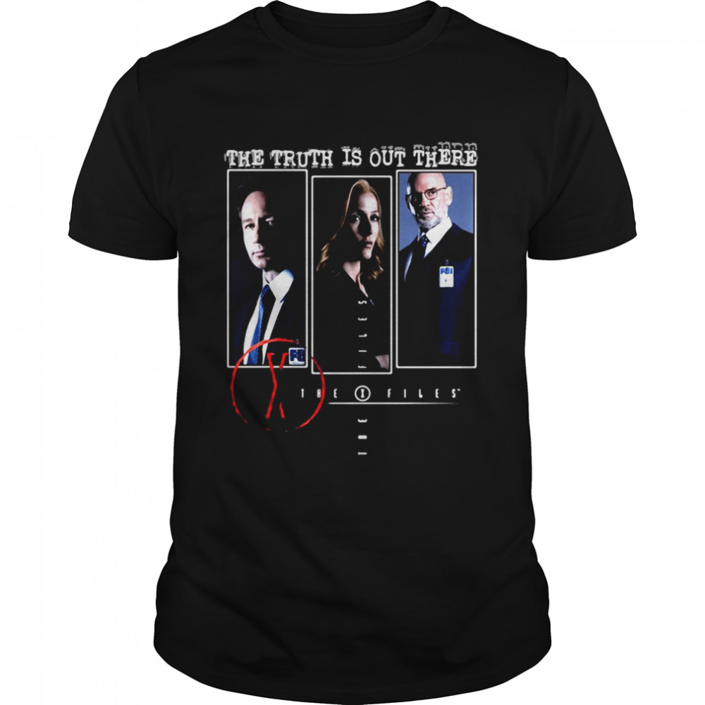 The X-Files The Truth Is Out There Character Panels T-shirt