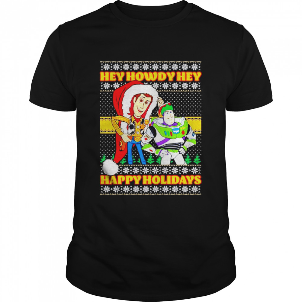 Awesome disney Pixar Toy Story hey howdy happy holidays sweater