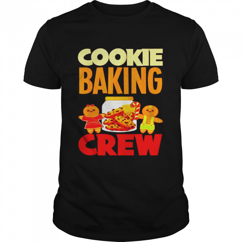 Cookie Baking Crew Christmas Santa shirt