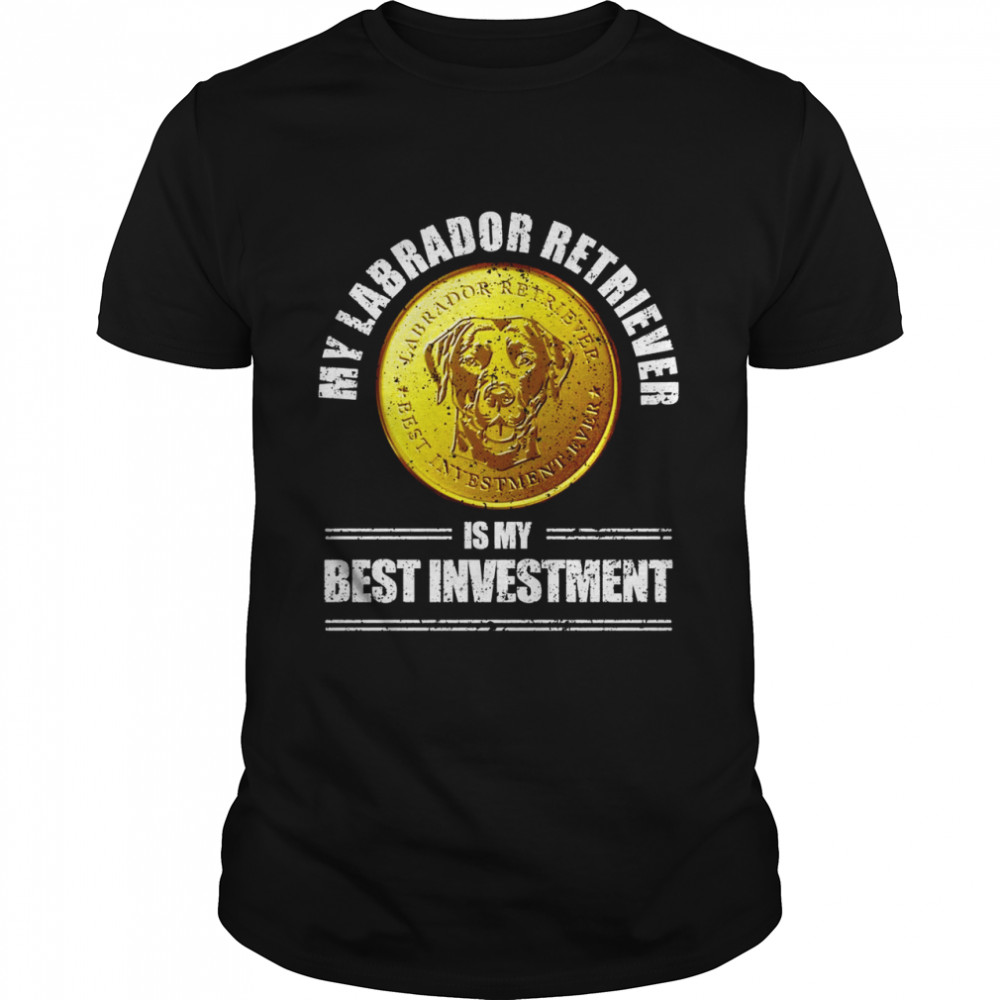 Labrador Retriever Dog Meme Coins Cryptocurrency Shirt