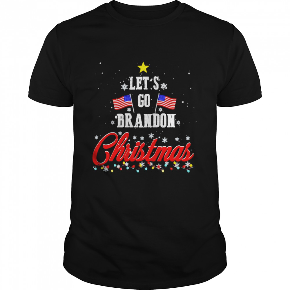 Lets Go Brandon Christmas Holiday shirt