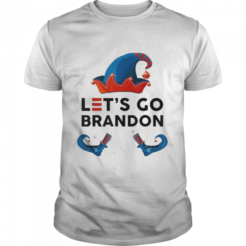 Merry Christmas Let’s Go Brandon Xmas Elf Biden 2021 shirt