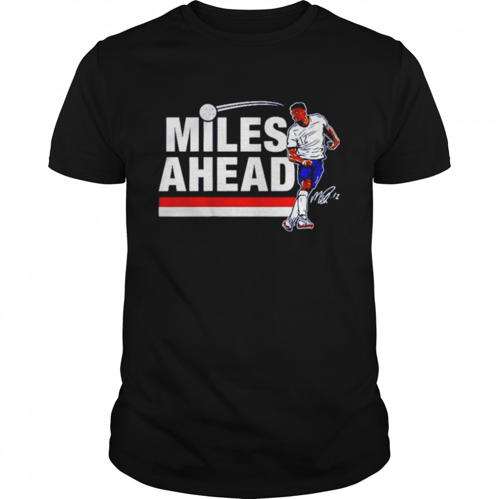 Miles Robinson Miles Ahead signature shirt