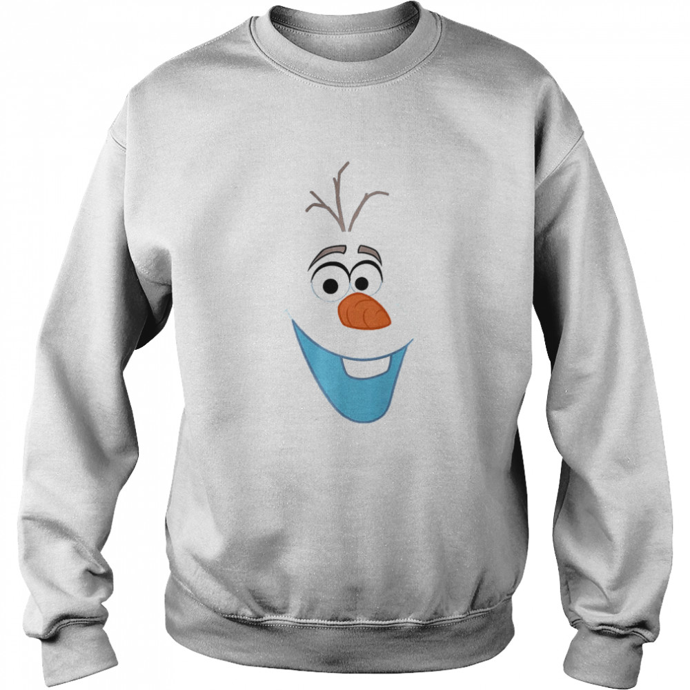 Olaf In Frozen Merry Christmas  Unisex Sweatshirt