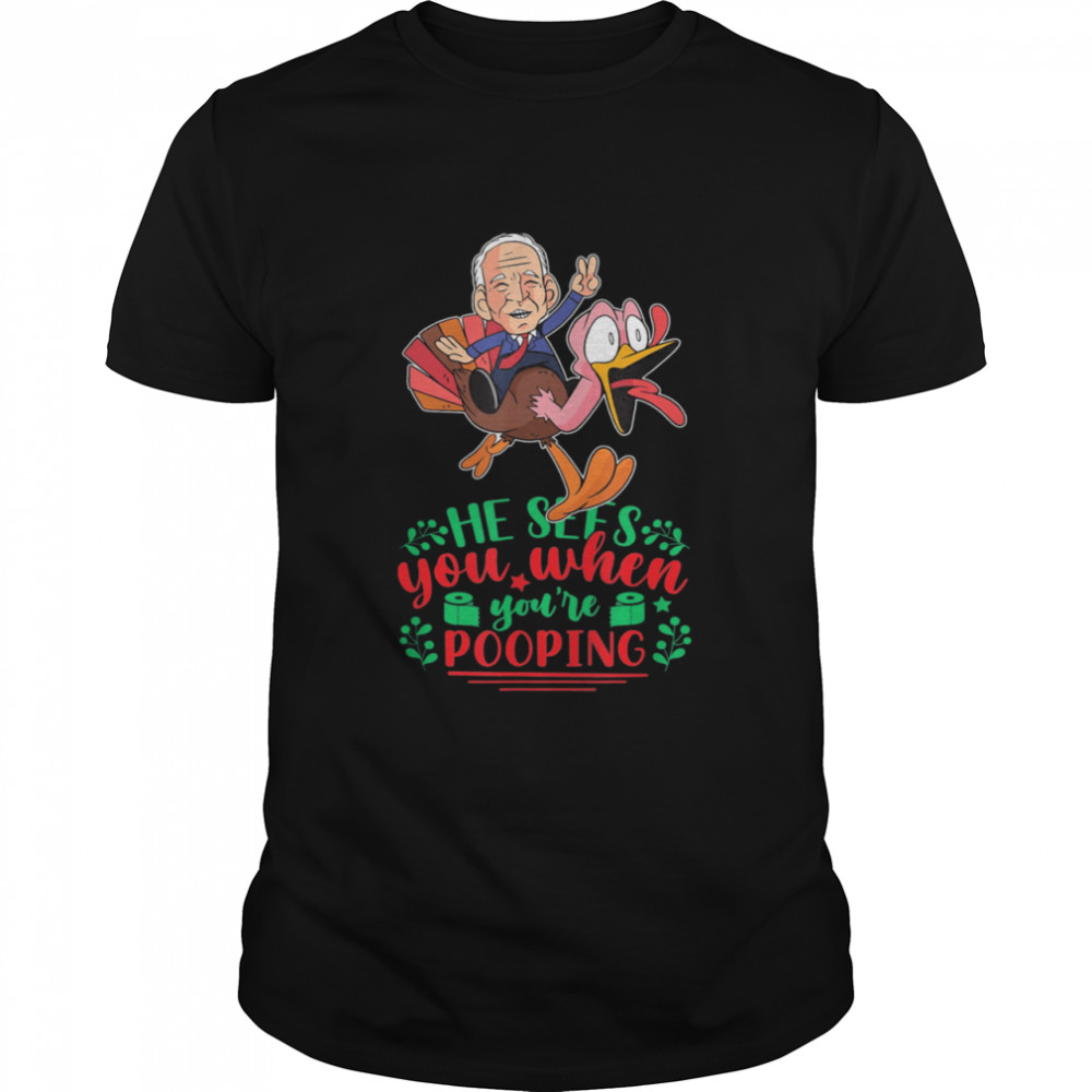 Poopy Pants Biden Poopgate Fartgate Conservative Shirt