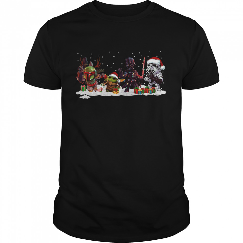 Star Wars And Mandalorian Christmas shirt