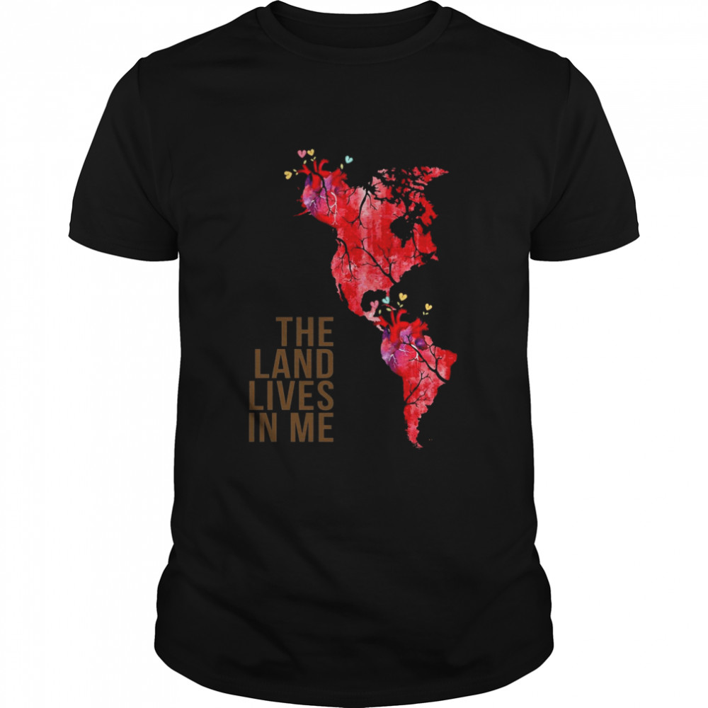 The Land Lives In Me Merry Christmas Shirt