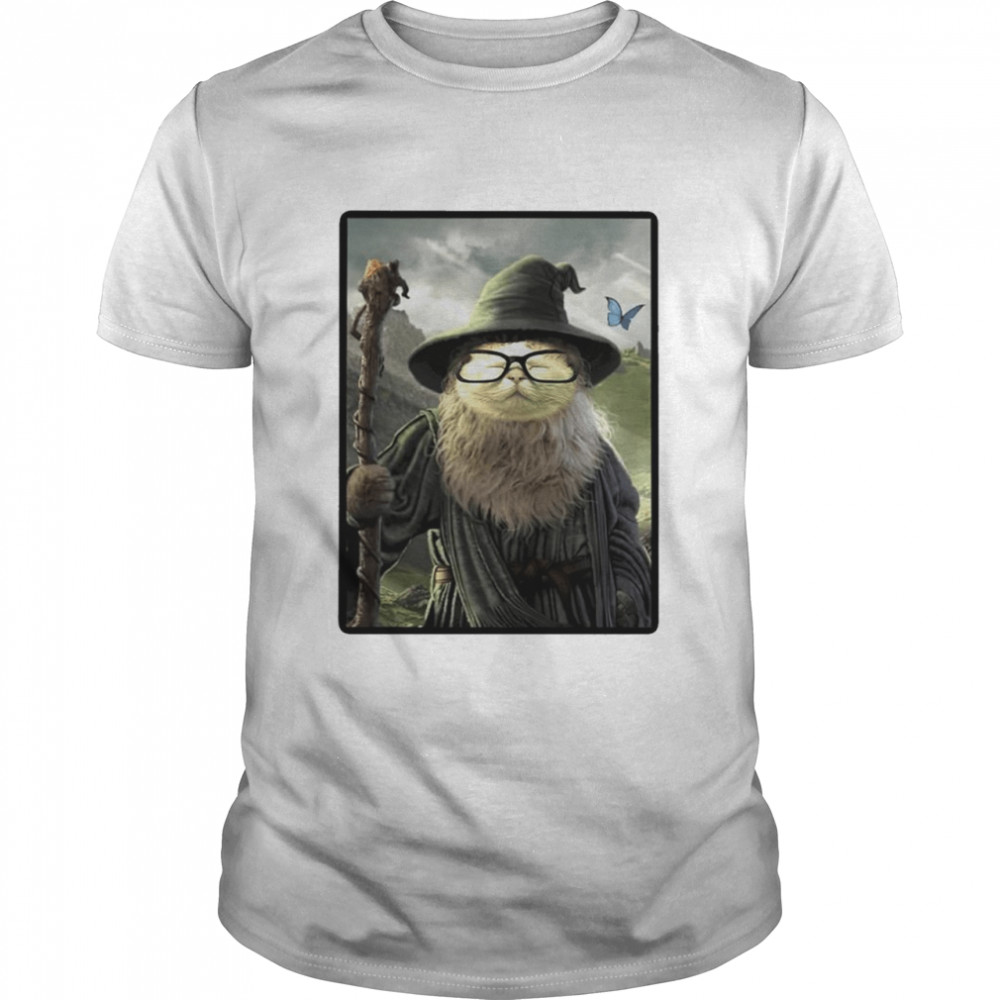 The Lord of The Rings Gandalf cat shirt