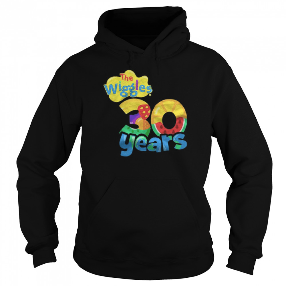 The Wiggles 30 years T-shirt Unisex Hoodie