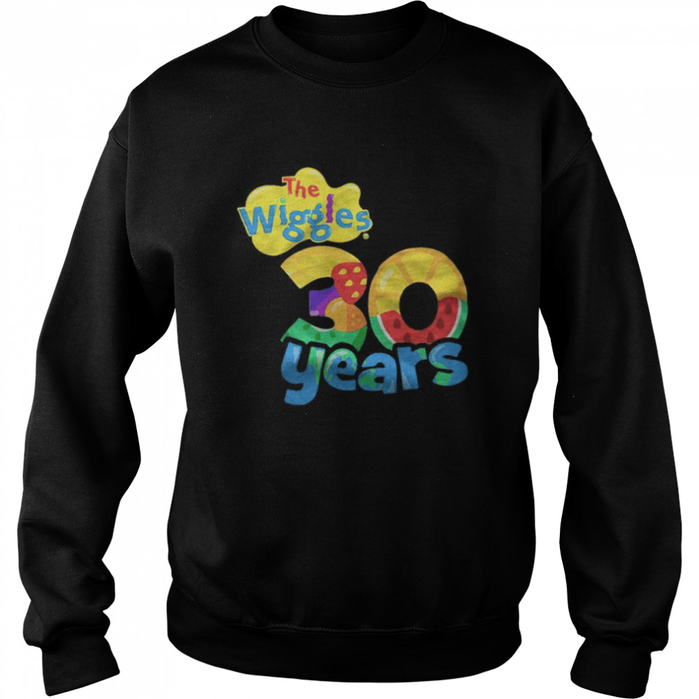 The Wiggles 30 years T-shirt Unisex Sweatshirt