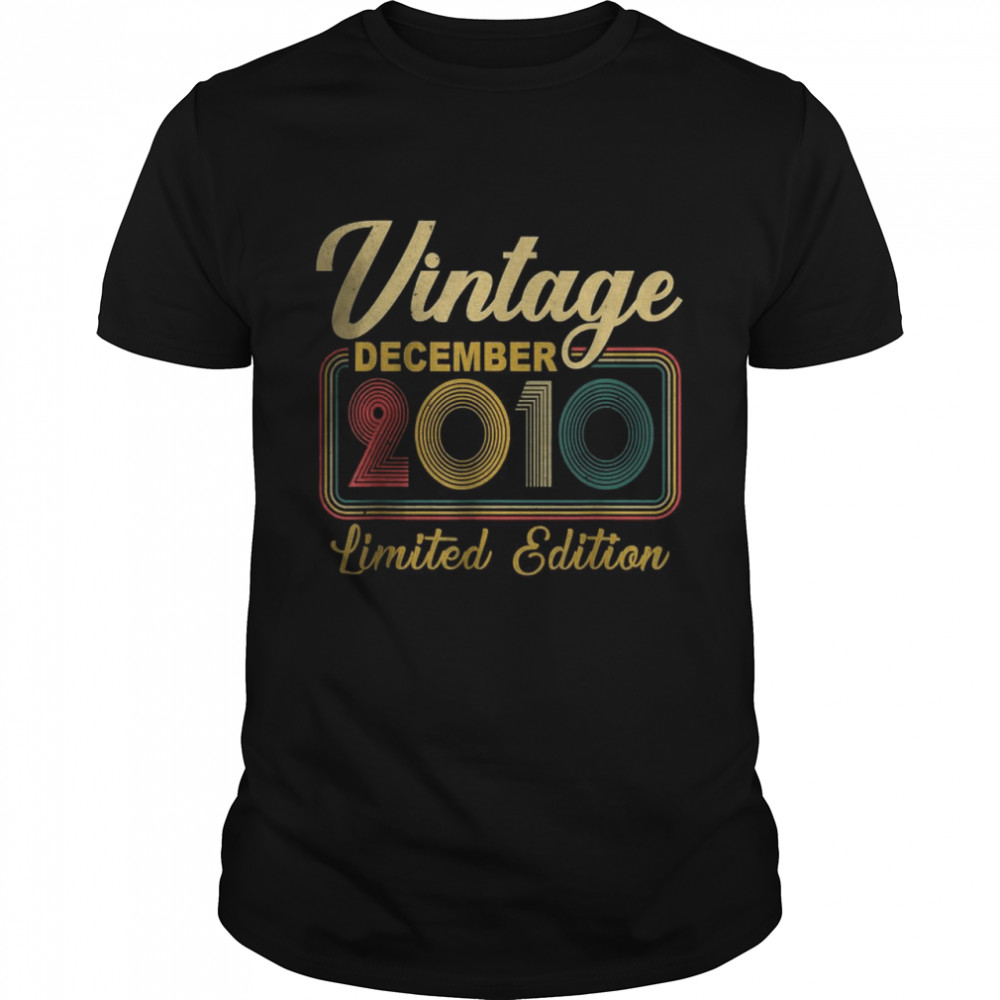 Vintage December 2010 Limited Edition T-Shirt