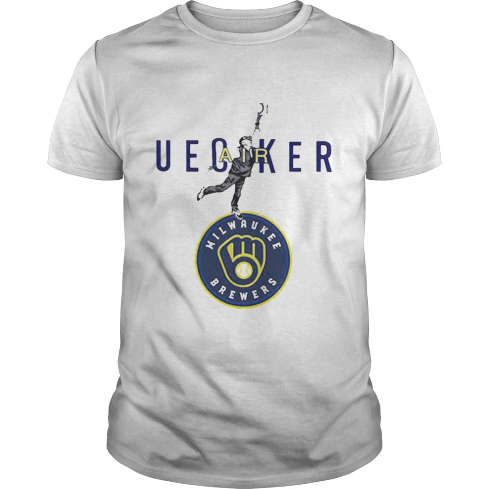 air Uecker Milwaukee Brewers shirt