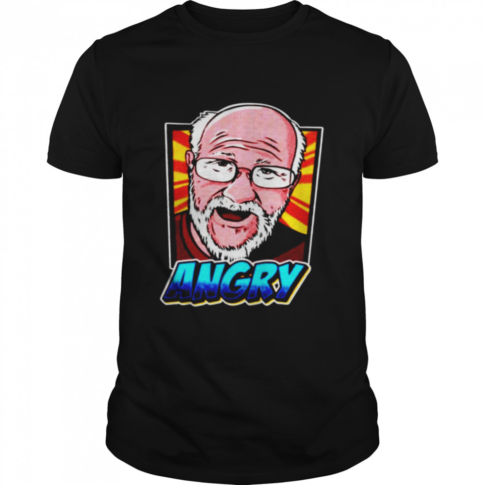 Angry Grandpa Angry Portrait shirt