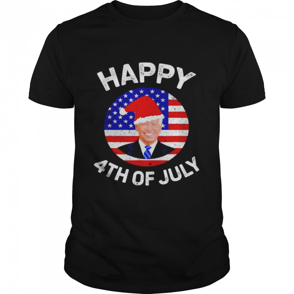 biden Happy 4th of July Christmas shirt