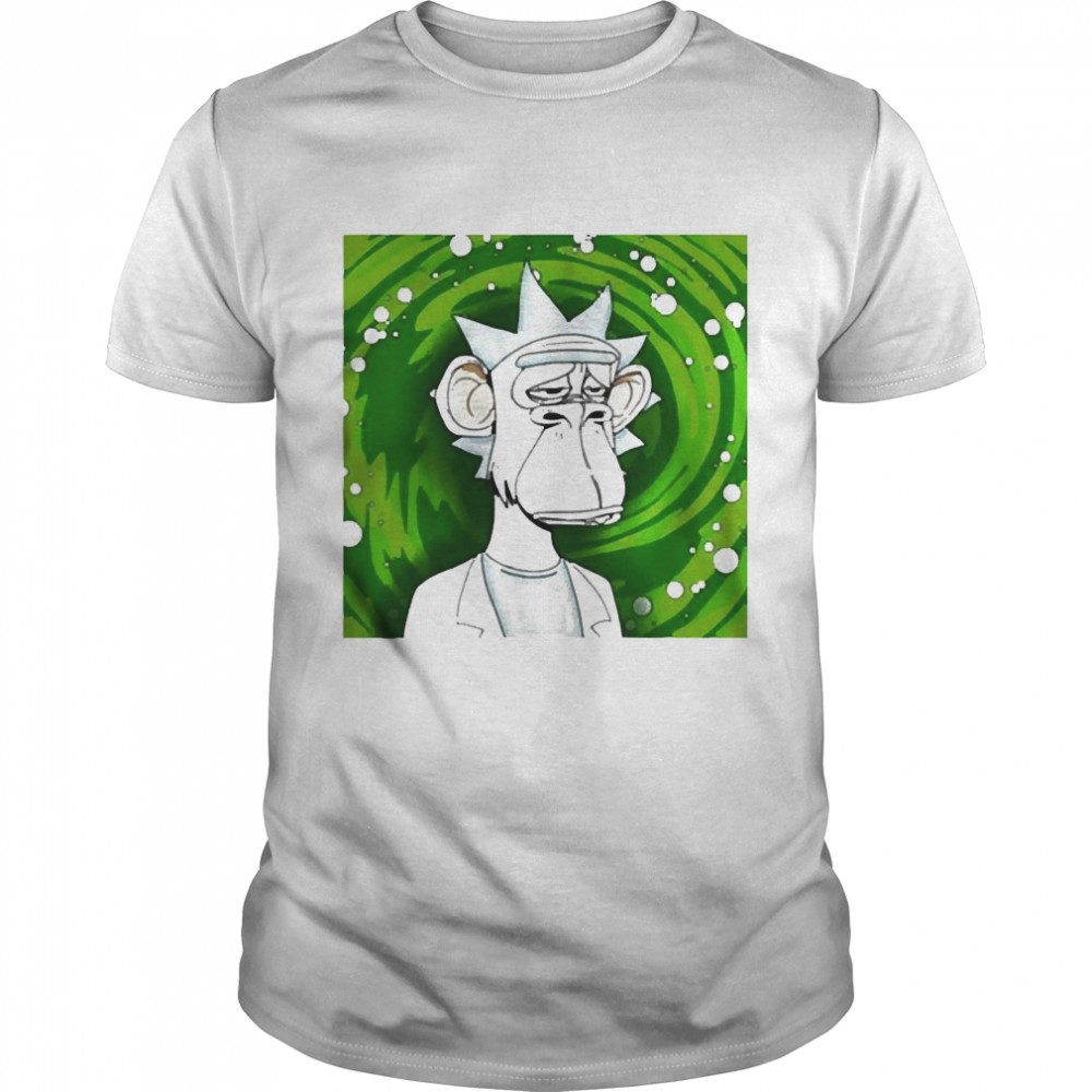 Bored Ape Rick And Morty Shirt