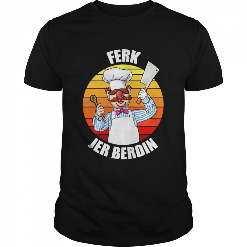 Ferk Jer Berdin Let’s Go Brandon Anti Biden Vintage Sunset Shirt