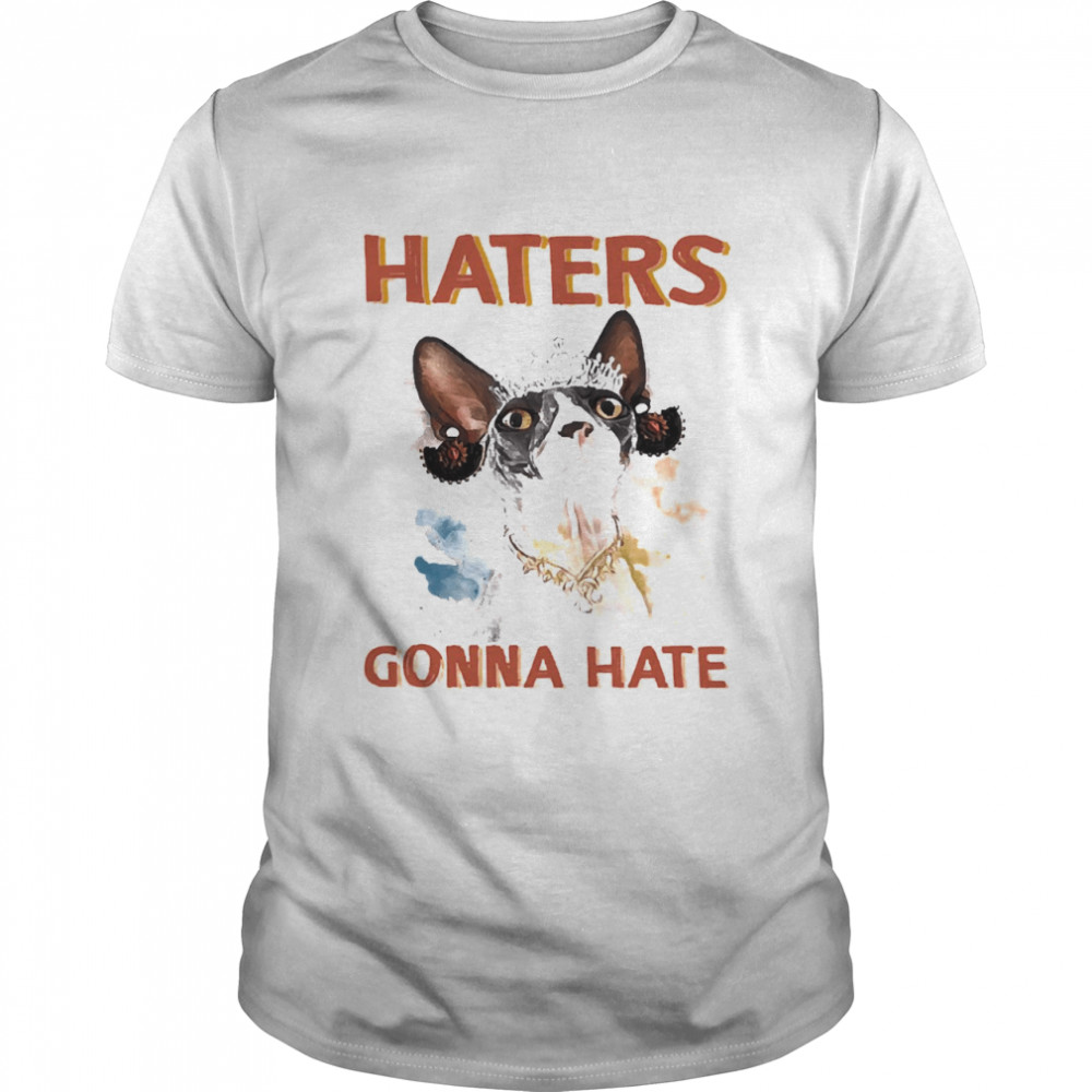 Haters Gonna Hate Sphynx Cats T-shirt