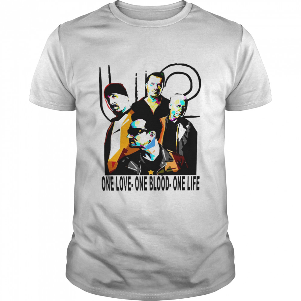 U2 One Love One Blood One Life T-shirt