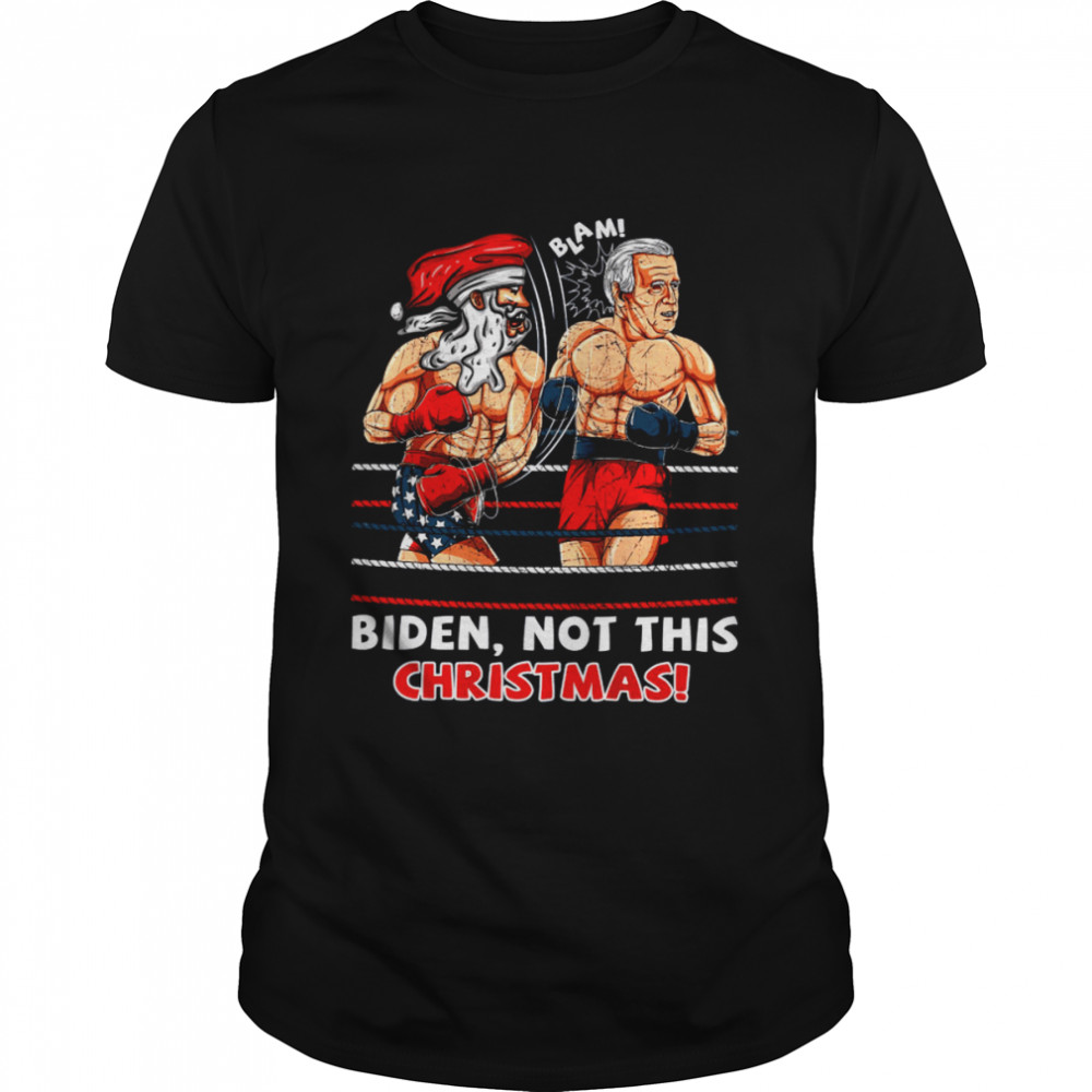 Bin Laden and Joe Biden Boxing not this Christmas Shirt