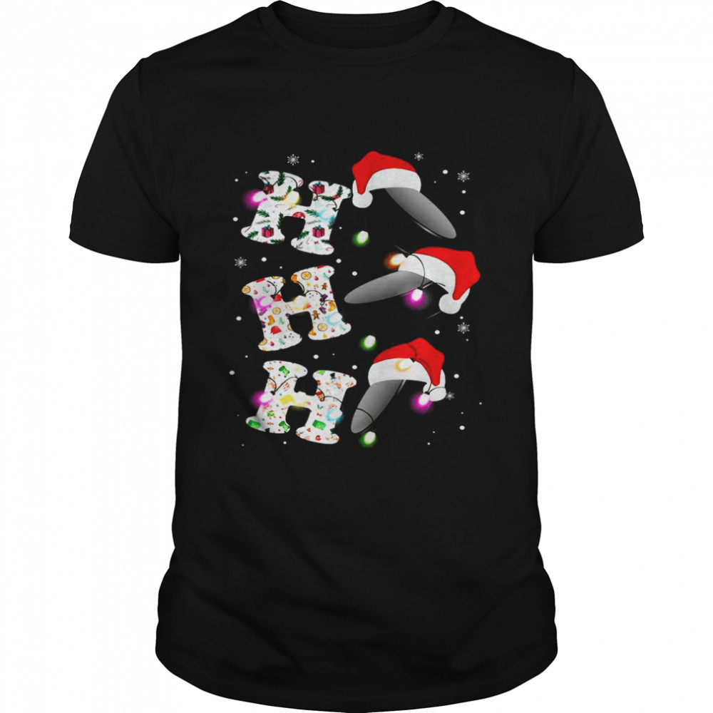 Hockey Ho Ho Ho Christmas shirt