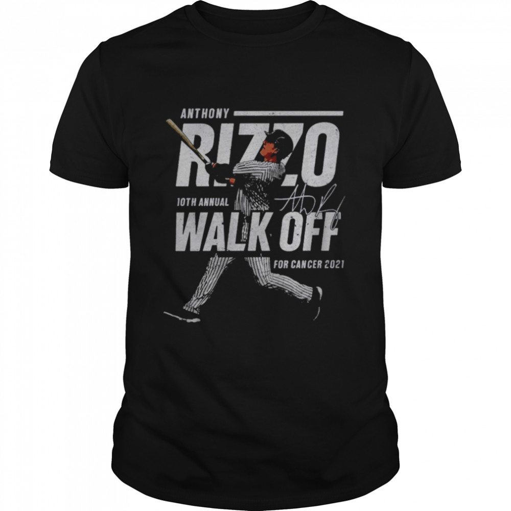 Rizzo Foundation 10th Annual Walk-Off For Cancer 2021 Shirt