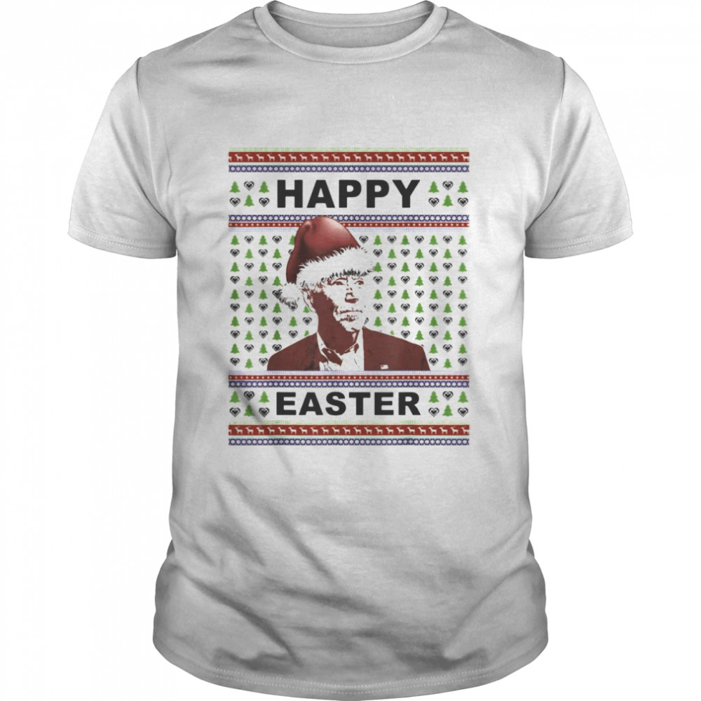 Santa Joe Biden Happy Easter Ugly Republican Christmas shirt