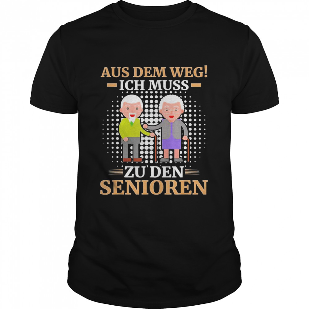 Altenpflegerin Senioren Spruch Pflegekraft Pfleger Shirt