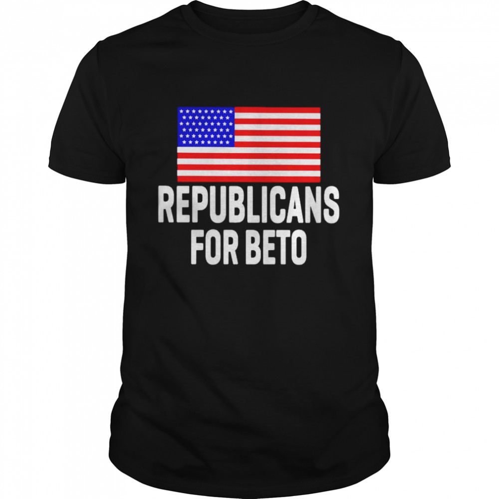 Awesome american falg Republicans for Beto shirt