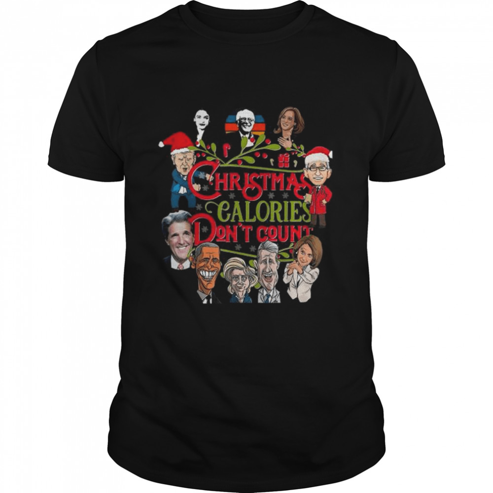 Christmas biden fauci obama pelosi kama aoc clinton shirt