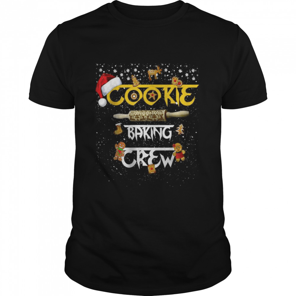 Christmas Cookie Baking Crew Pajamas Family Xmas T- Classic Men's T-shirt