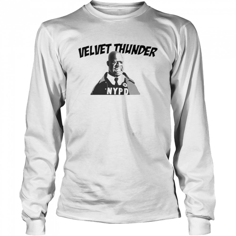 brooklyn Nine Nine Velvet Thunder Captain Holt shirt Long Sleeved T-shirt