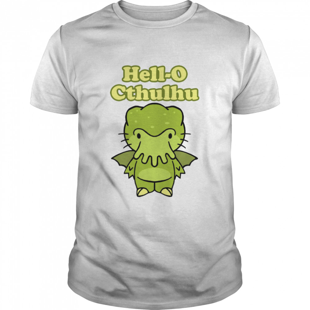 Hello cthulhu cute shirt