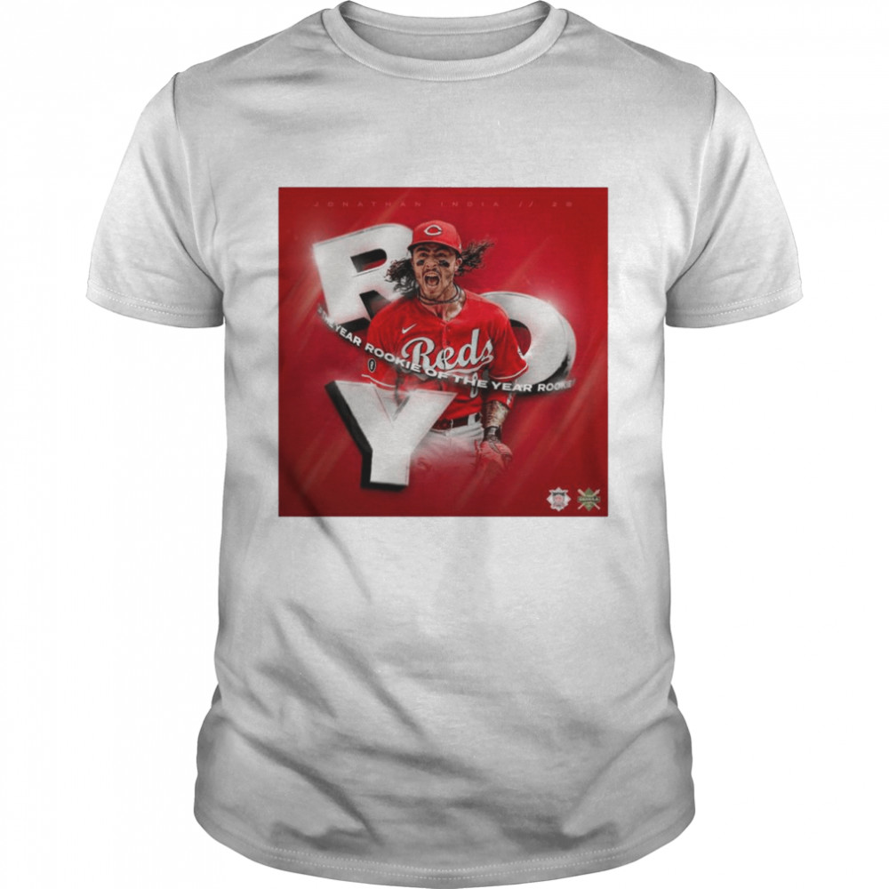 Jonathan India 2021 National League Rookie Of The Year Cincinnati Reds Shirt