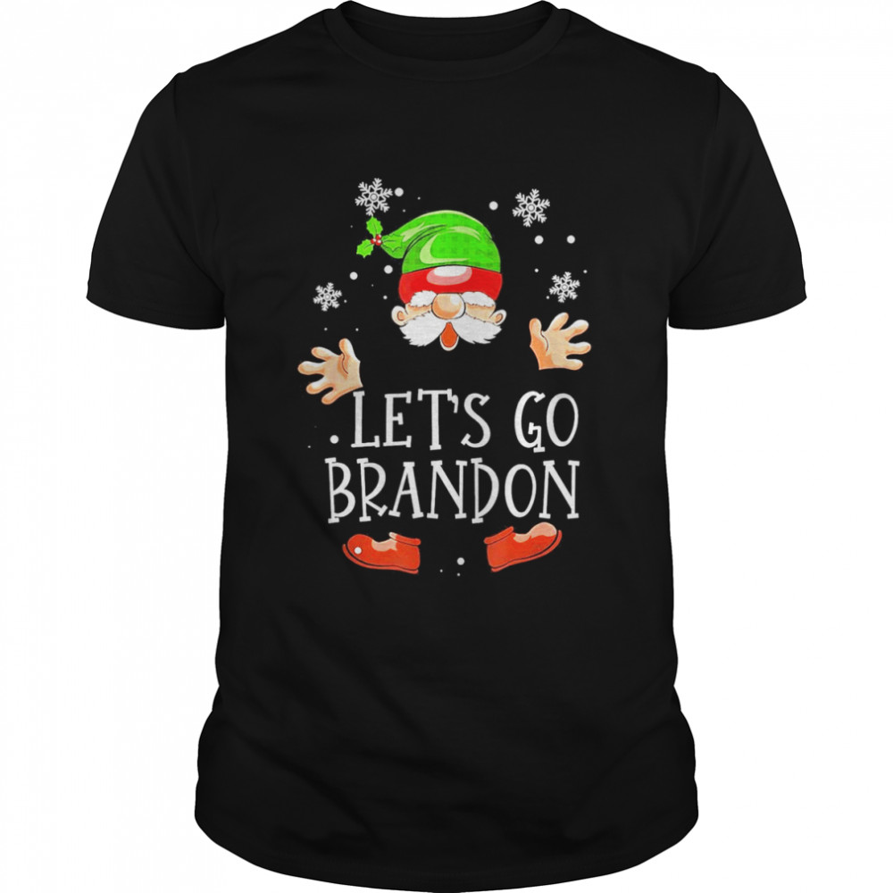 Let’s Go Branson Brandon Anti Liberal Gnome Christmas T-Shirt