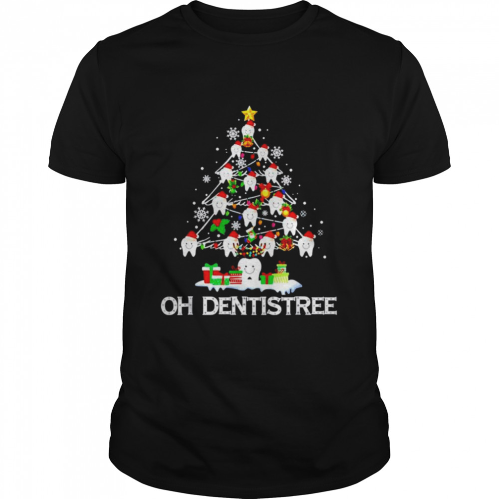 Oh Dentistree Christmas Tree Dental shirt