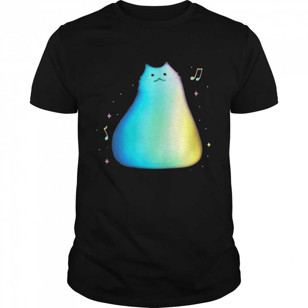 Pixar Soul Cat Portrait Music Notes Shirt
