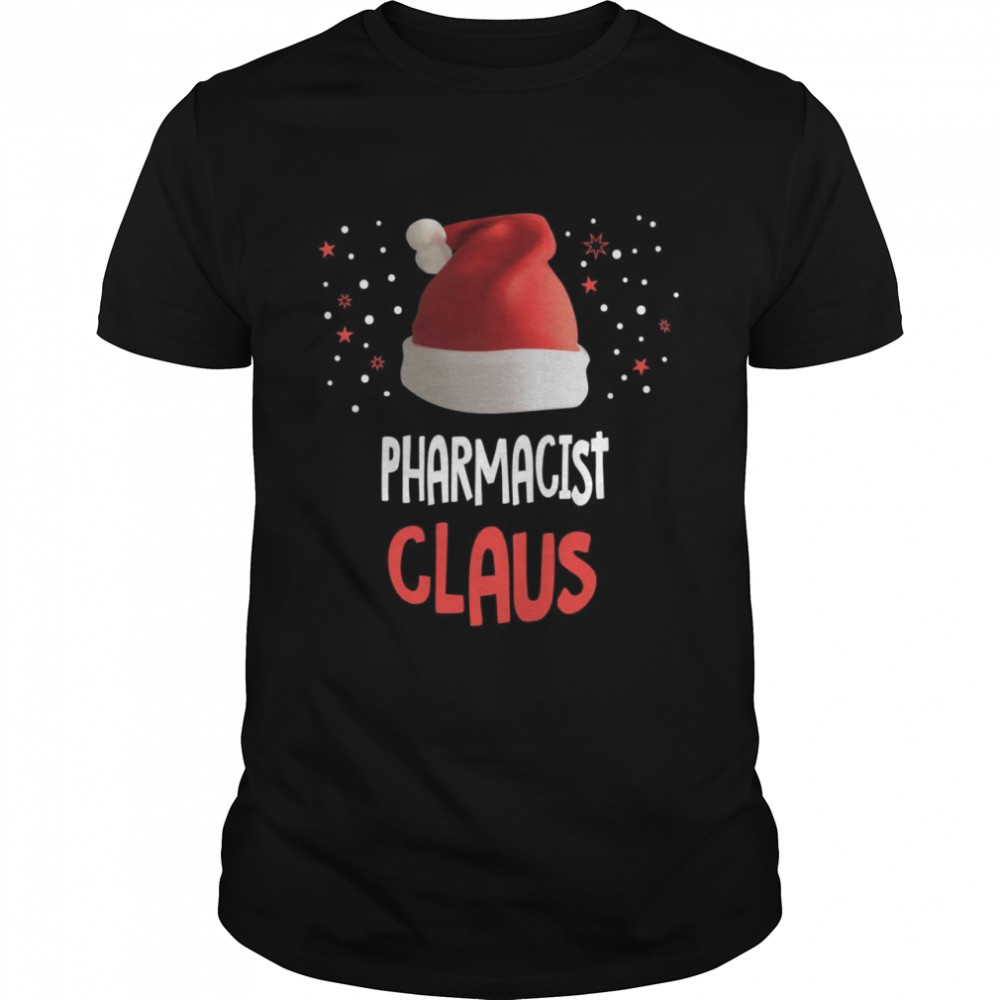 The Pharmacist Claus Pharmacy Christmas Pharmacy Technician Shirt
