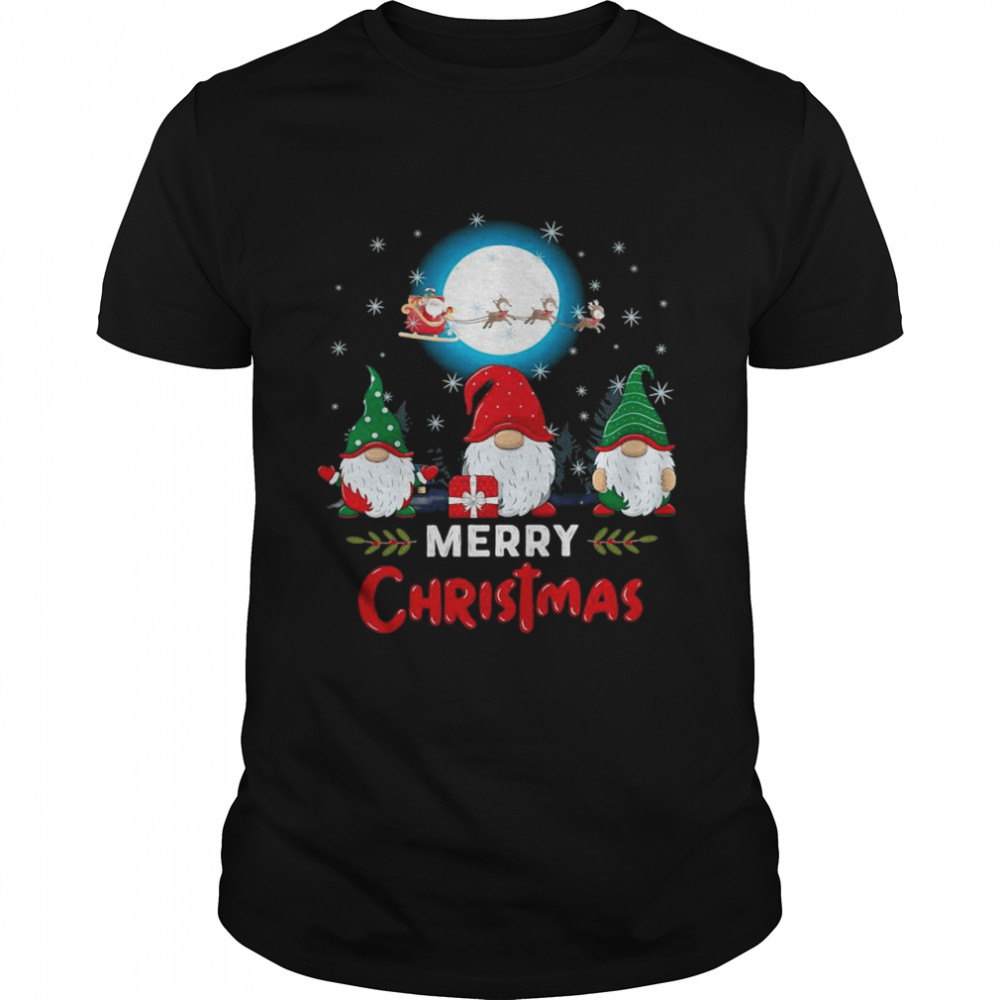 Three Gnomes Merry Christmas 2021 shirt