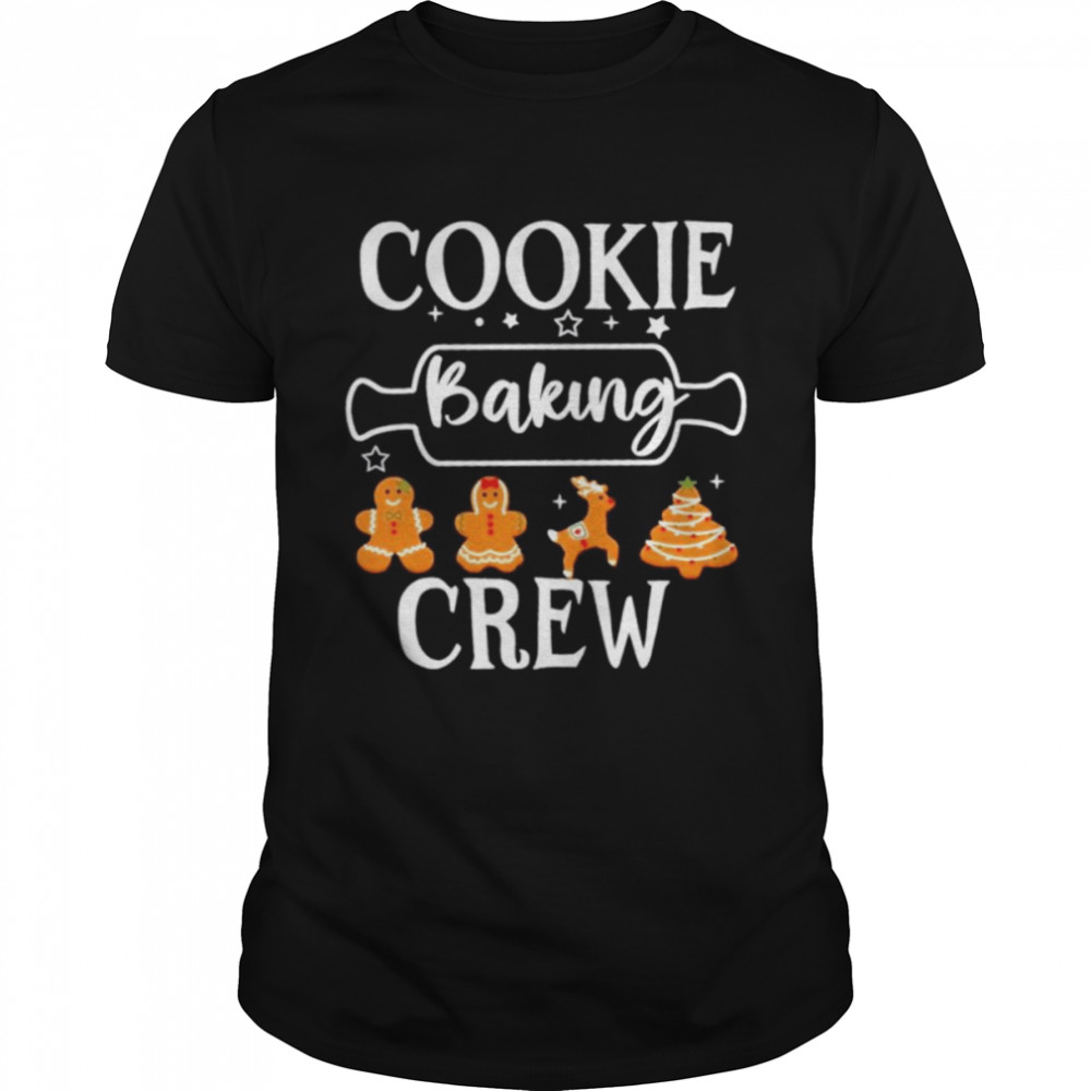 Christmas Cookie baking gingerbread shirt